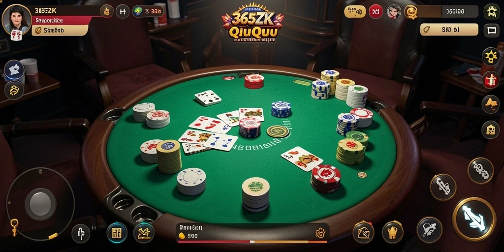 Screenshot gameplay QiuQiu yang seru di 365ZK.