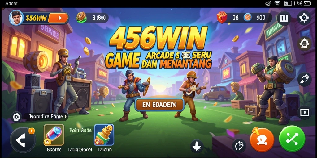 Tampilan gameplay seru dari 456WIN yang menantang.