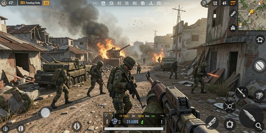 Gameplay menarik 47F dengan aksi TPS yang mendebarkan.