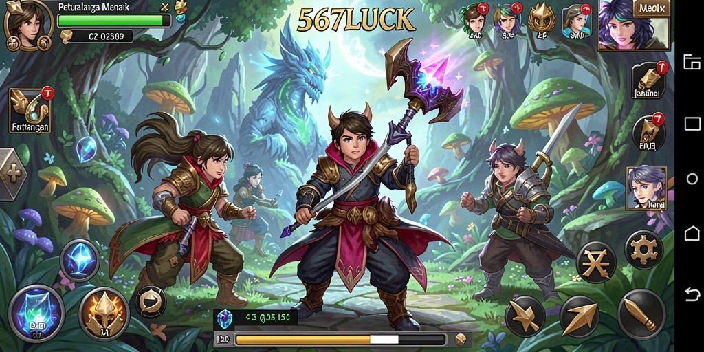 Gameplay seru dan petualangan mendebarkan di 567LUCK.