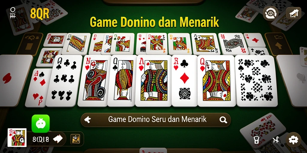Tampilan gameplay menarik dari aplikasi 8QR yang mengasyikkan.