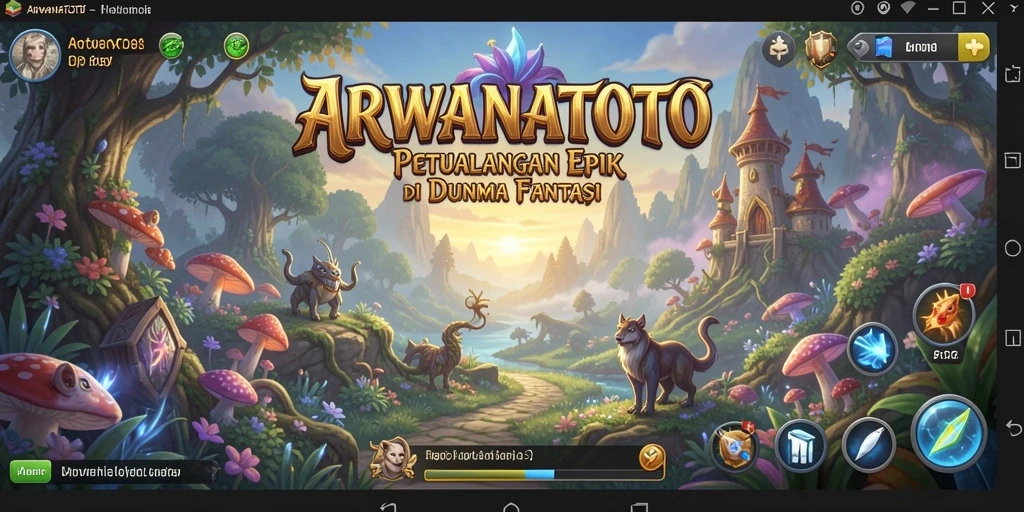 Gameplay menawan dalam petualangan ARPG yang epik.