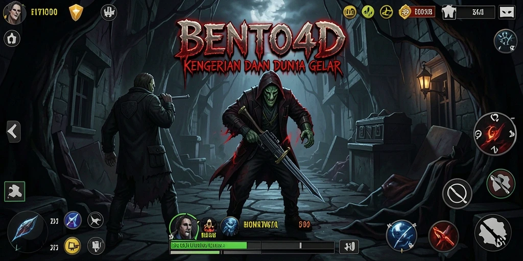 Gameplay BENTO4D yang menegangkan dan penuh kengerian.