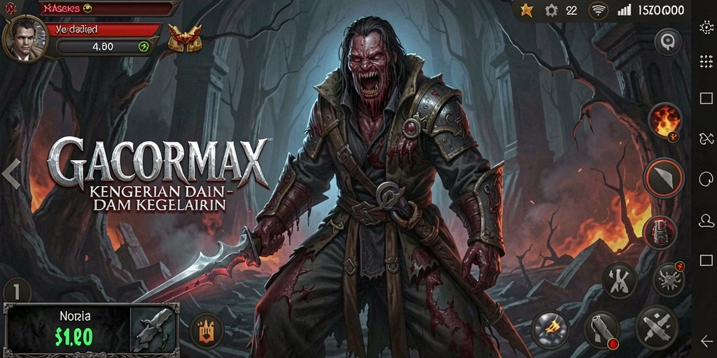 Tampilan gameplay <strong>GACORMAX</strong> yang menegangkan dan menakutkan.