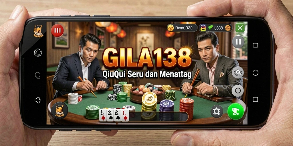 Tampilan gameplay GILA138 yang menarik saat bermain QiuQiu.