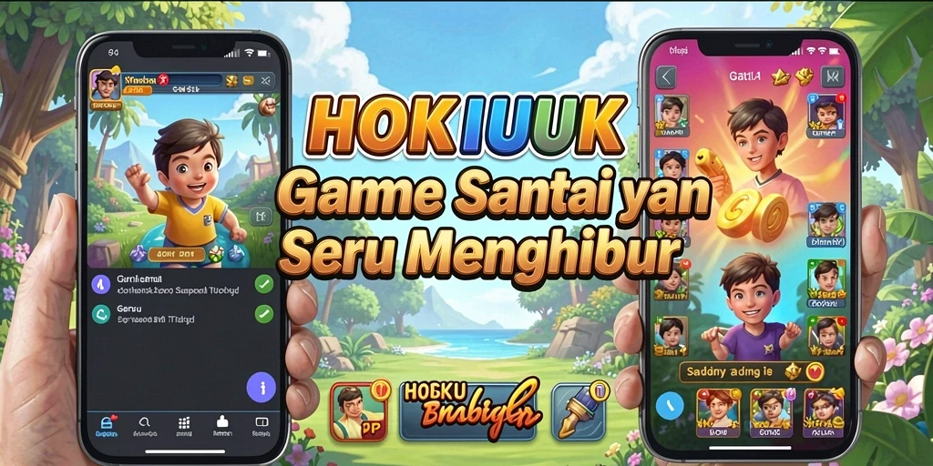 Screenshot gameplay HOKILUCK menampilkan keseruan permainan yang penuh warna.