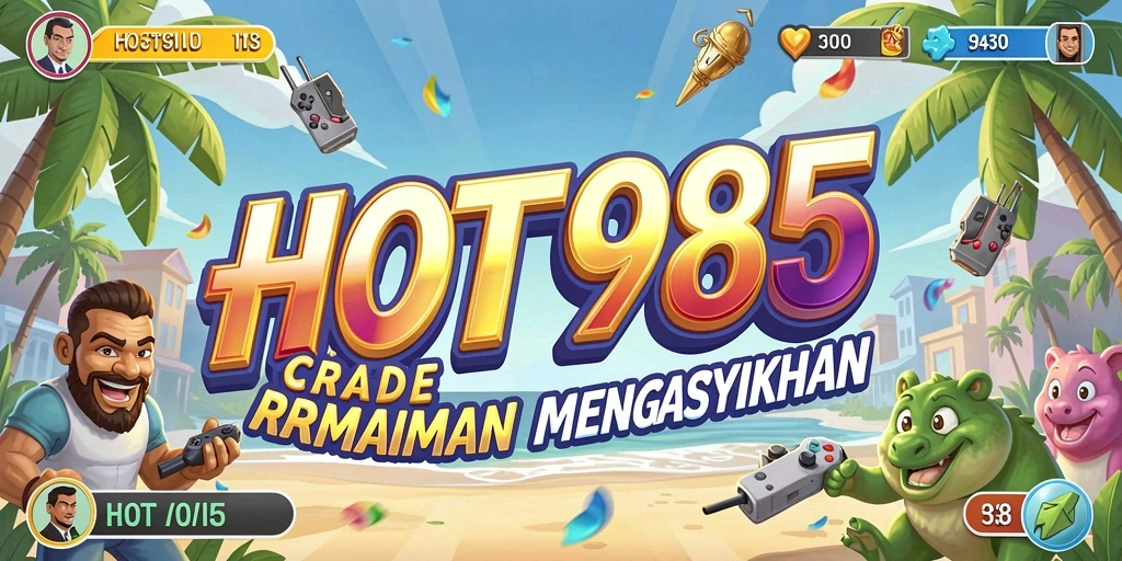 Tampilan gameplay HOT985 yang menarik dan seru.