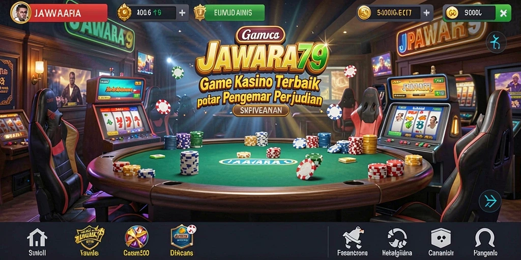 Screenshot JAWARA79 menunjukkan gameplay aktif dan grafik yang menarik.