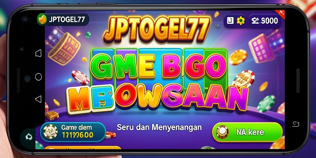 Tampilan gameplay Bingo yang mengasyikkan di JPTOGEL77.