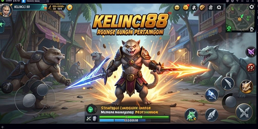 Tampilan menarik saat bertarung dalam KELINCI88 yang menantang.