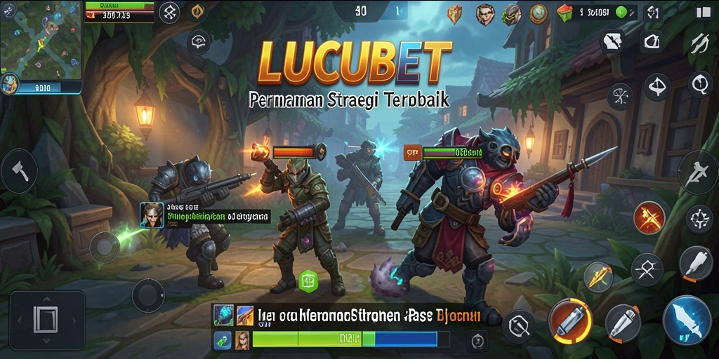 Tampilan gameplay menarik dari LUCUBET dengan elemen strategi.
