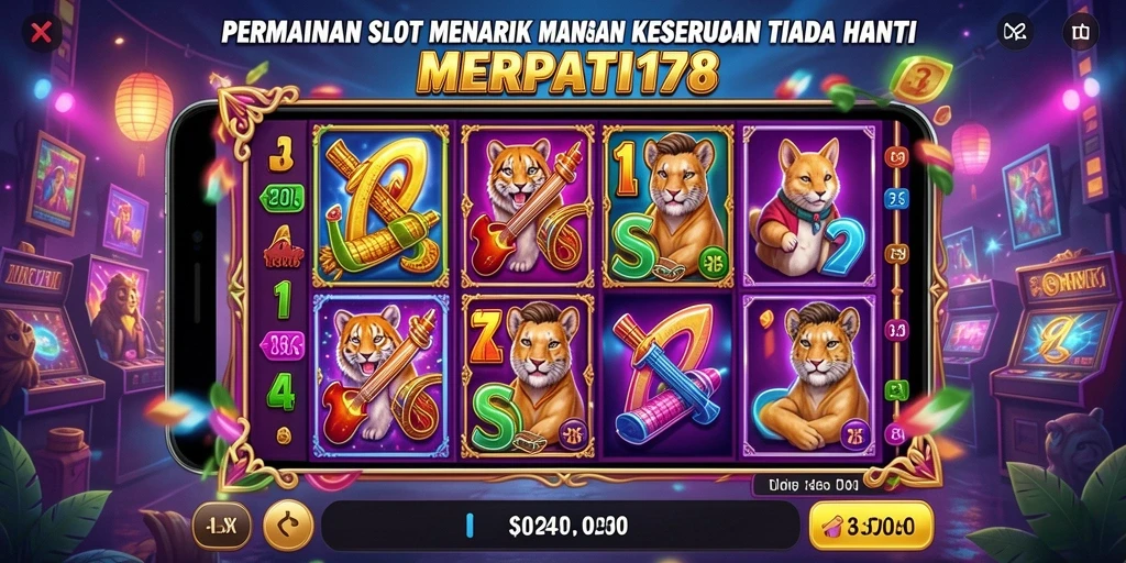 Tampilan gameplay slot MERPATI178 yang mengasyikkan.