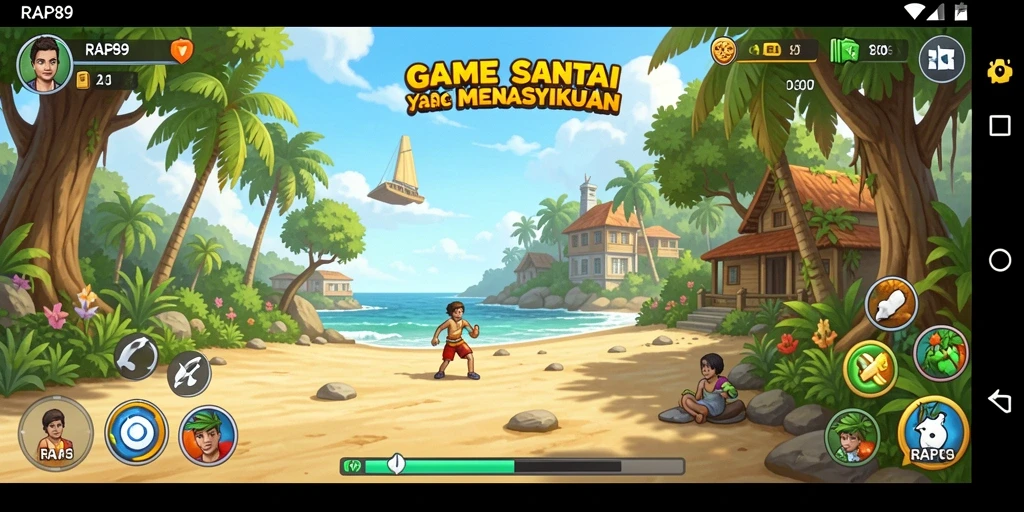 Tampilkan aksi seru dari gameplay RAP89 yang penuh kesenangan.
