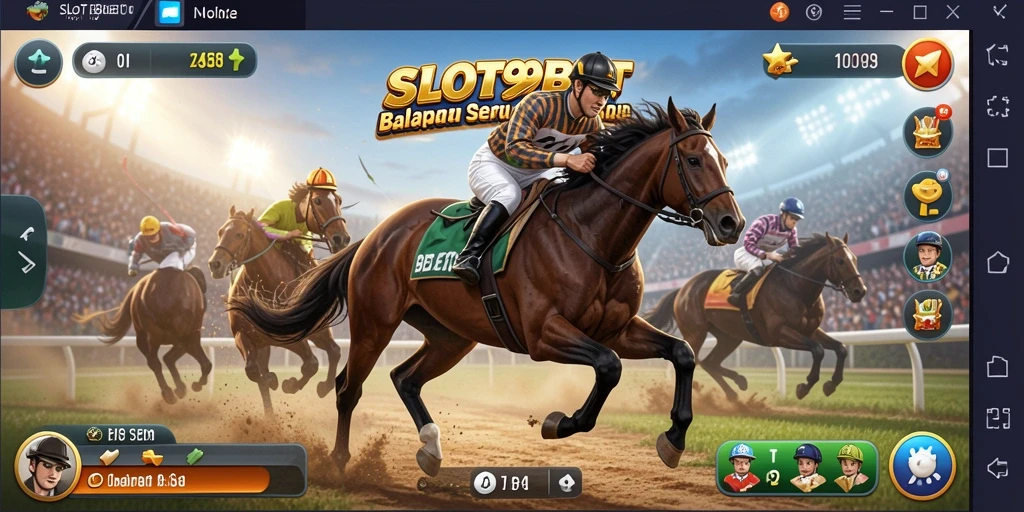 Gambaran gameplay yang intens dan menarik dari SLOT99BET.