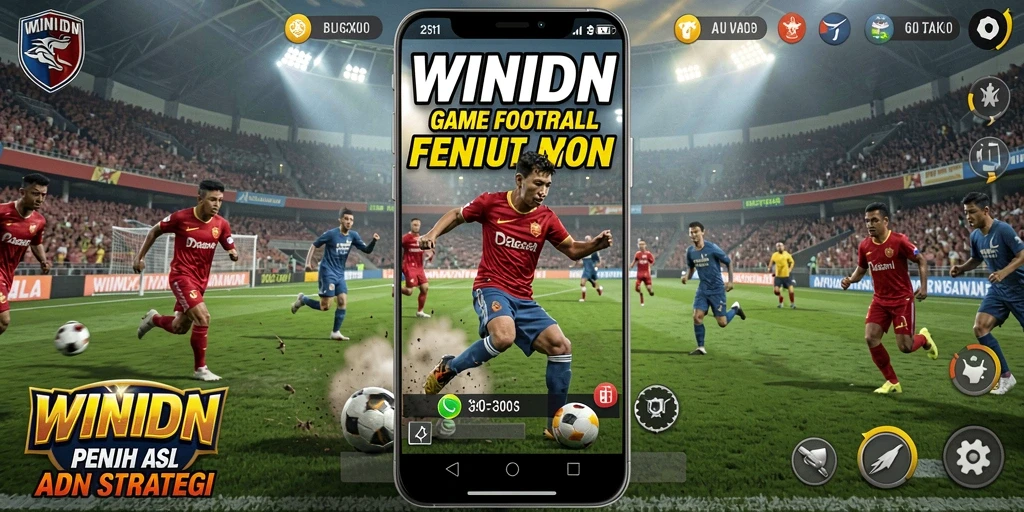 Tampilan gameplay WINIDN yang mendebarkan dan penuh aksi.