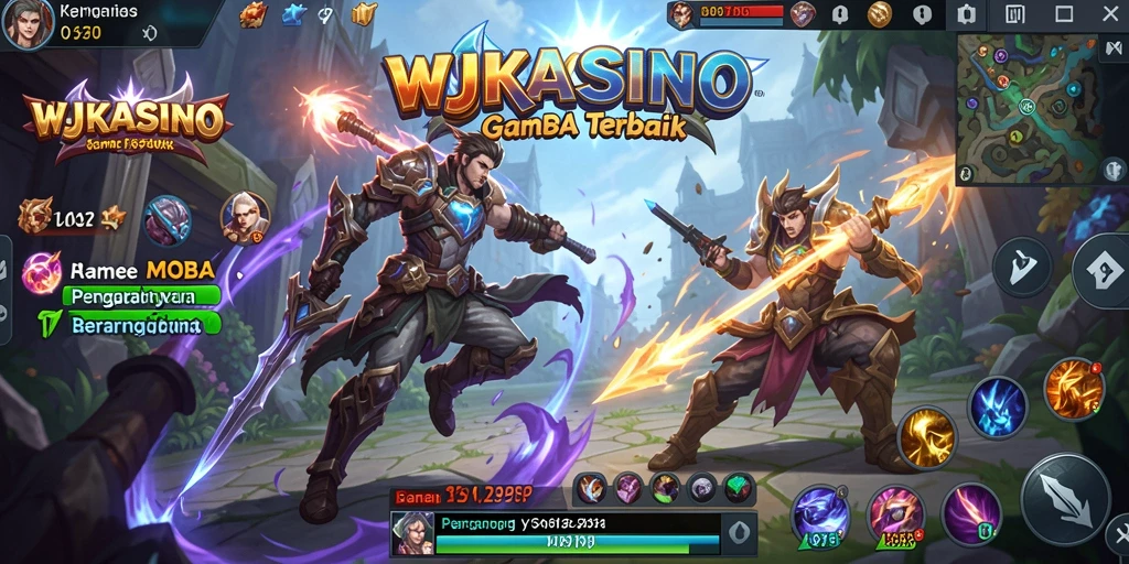 Gameplay seru WJKASINO dengan karakter dan strategi unik.