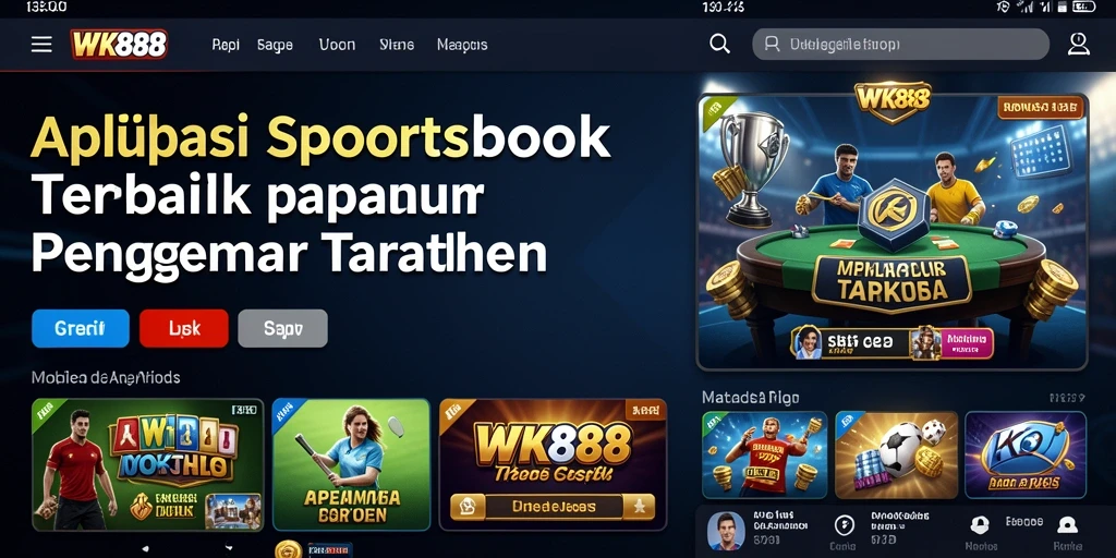 Tampilan screenshot WK888 menampilkan pengalaman taruhan olahraga yang mendebarkan.